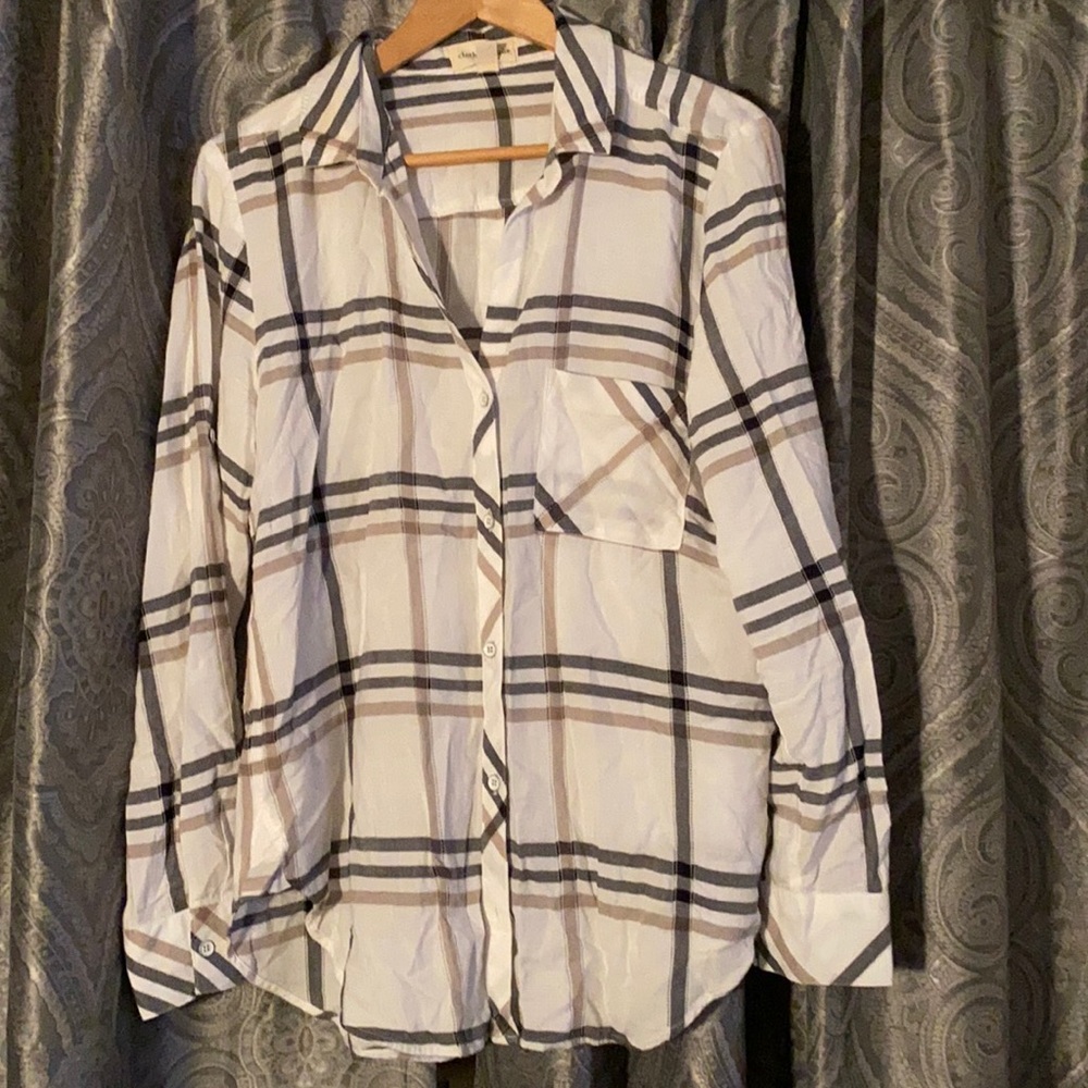 Cloth & Stone Plaid Shirt